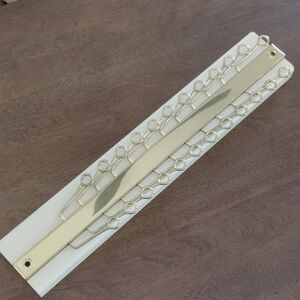 Vintage Wooden Extendable Tie Rack - Holds 24 Ties